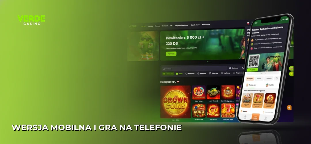 Wersja mobilna i gra na telefonie